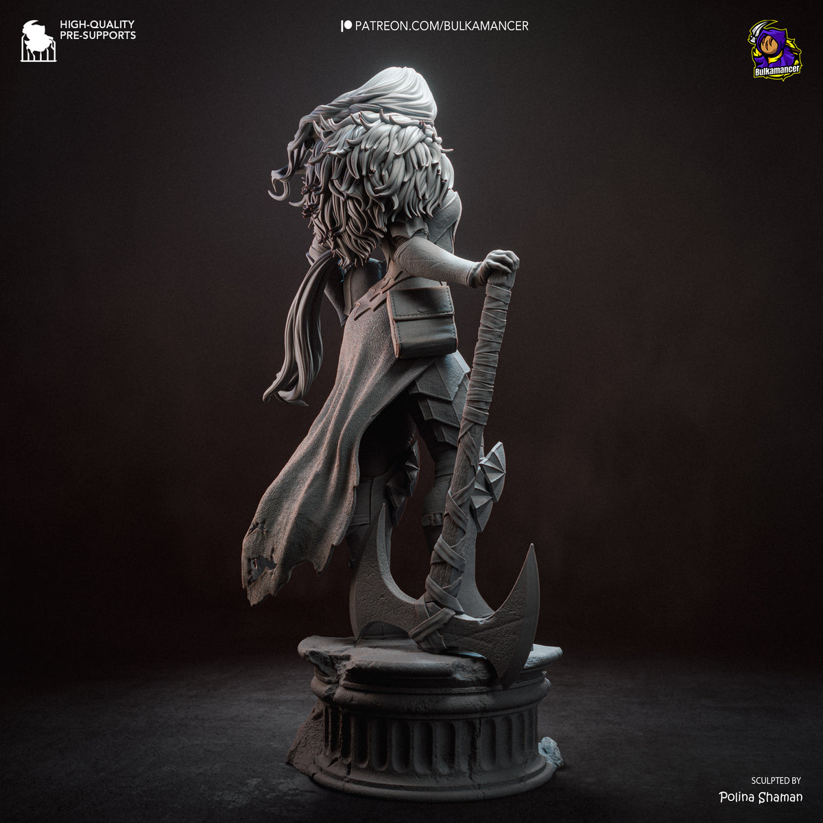 Warborn - Maximum Detailed 16K Resin Statue