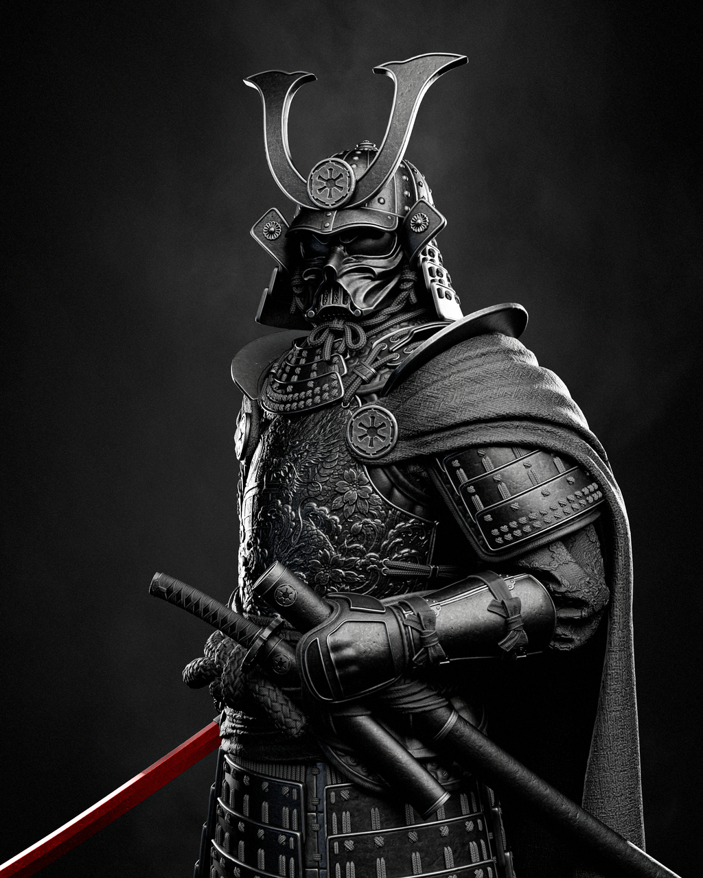 The Dark Daimyo - Maximum Detailed 16K Resin Statue