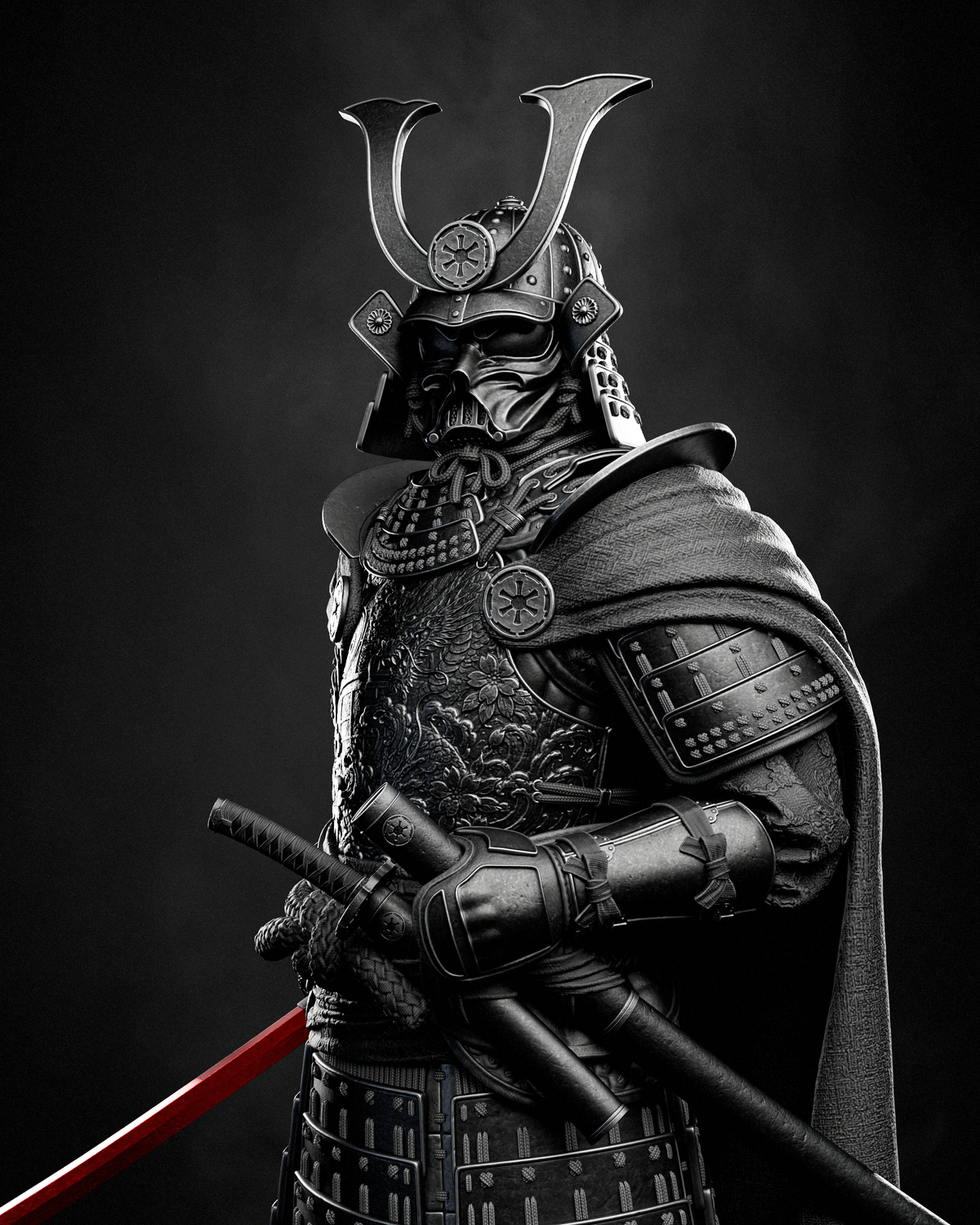 The Dark Daimyo - Maximum Detailed 16K Resin Statue