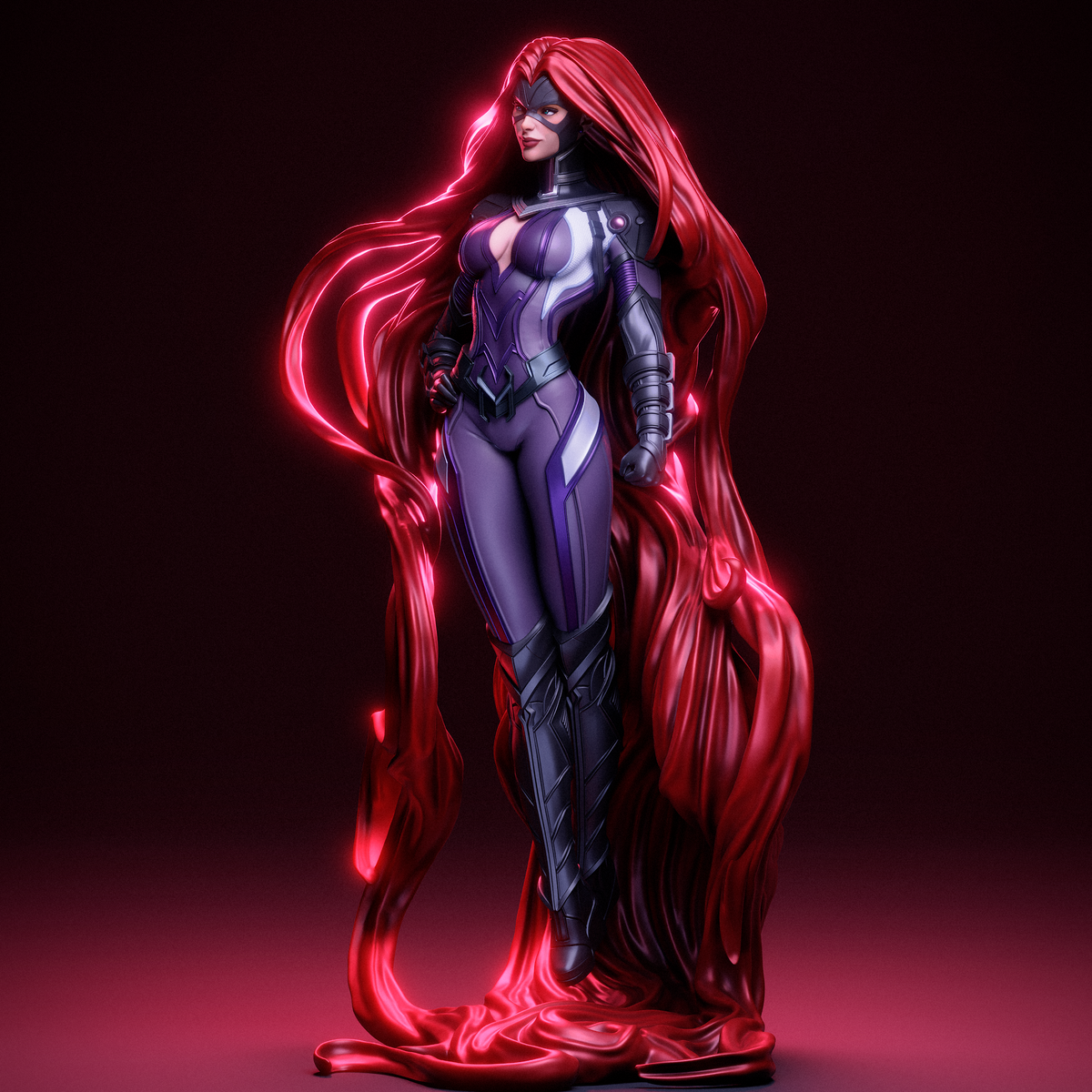 Crimson Crown - Maximum Detailed 16K Resin Statue