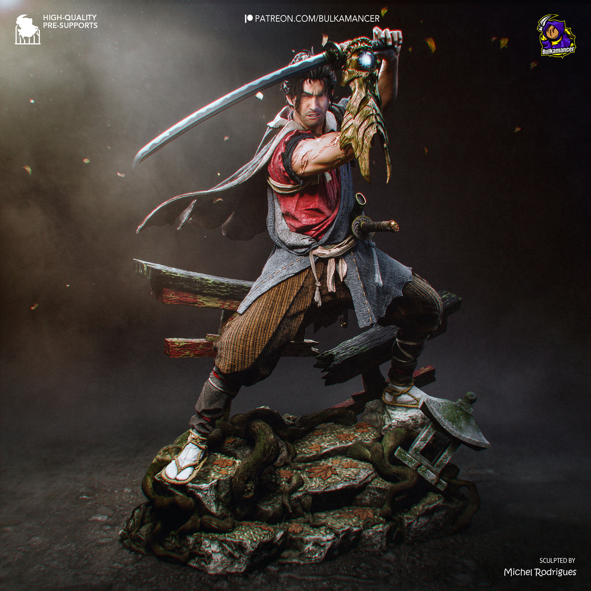 Blade Of The Oni - Maximum Detailed 16K Resin Statue
