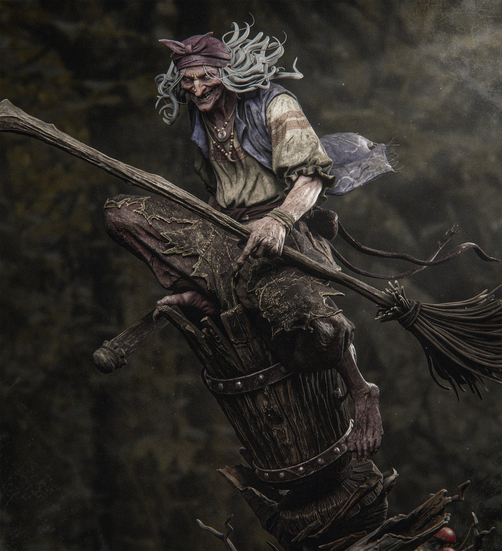 The Old Crone - Maximum Detailed 16K Resin Statue