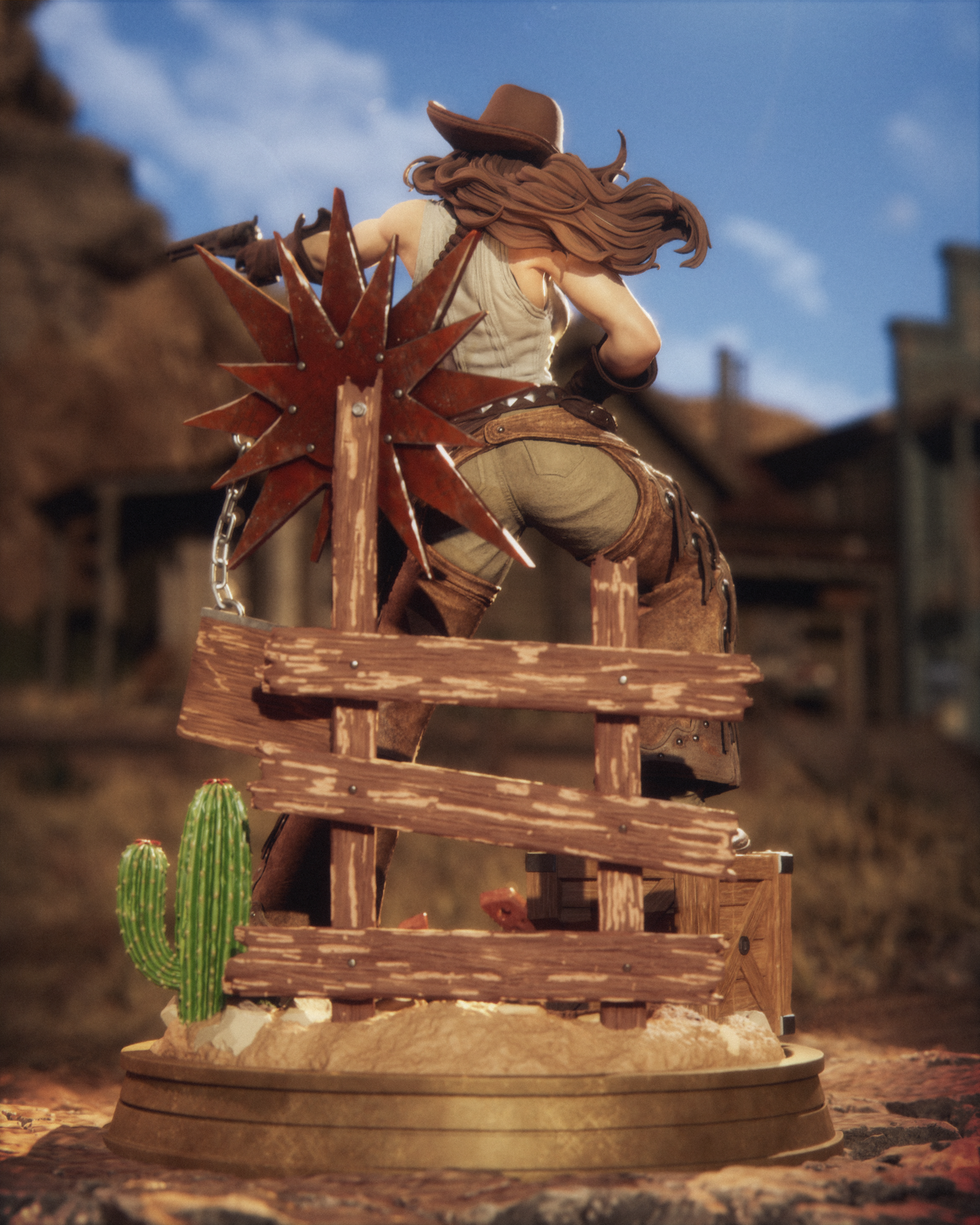 Wild Belle - Maximum Detailed 16K Resin Statue