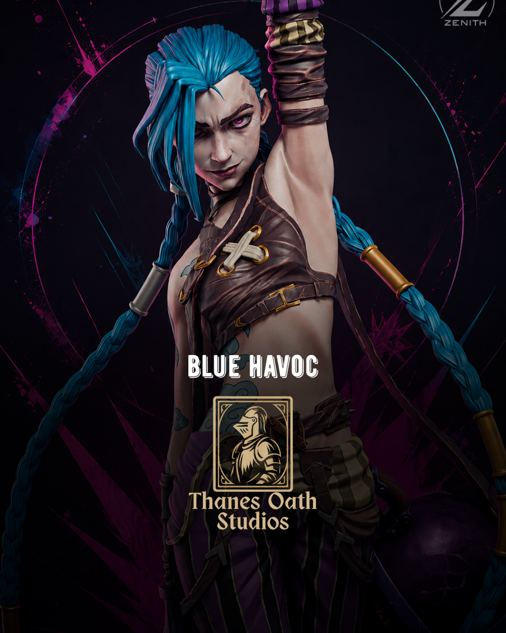 Blue Havoc - Maximum Detailed 16K Resin Statue