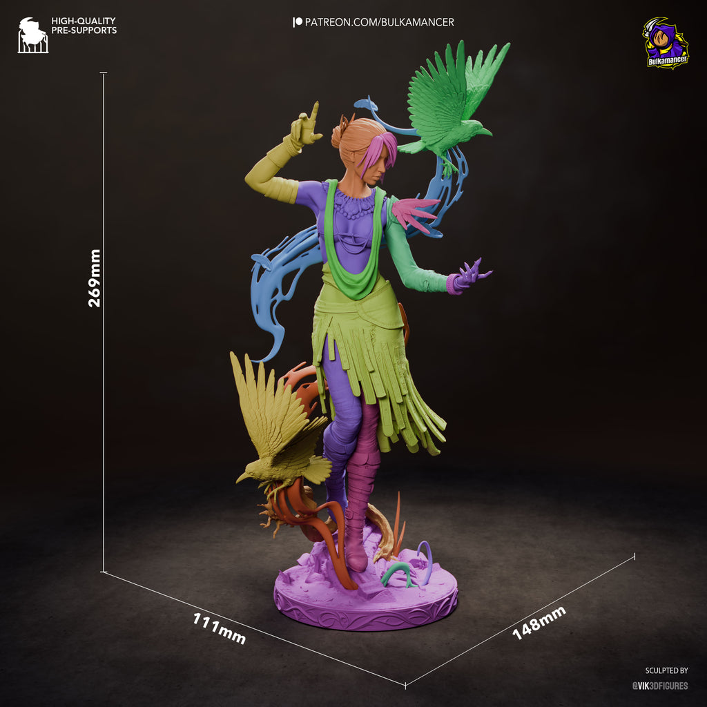 Witch Of The Wilds - Maximum Detailed 16K Resin Statue