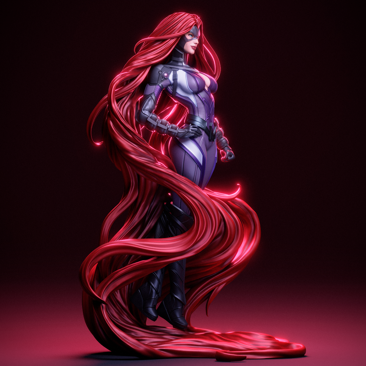 Crimson Crown - Maximum Detailed 16K Resin Statue
