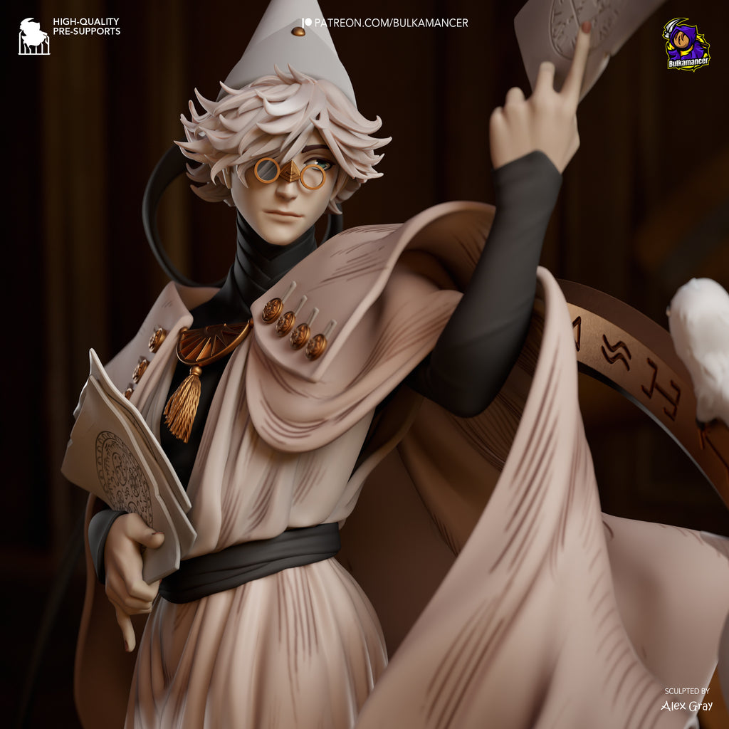 The Spellwright - Maximum Detailed 16K Resin Statue