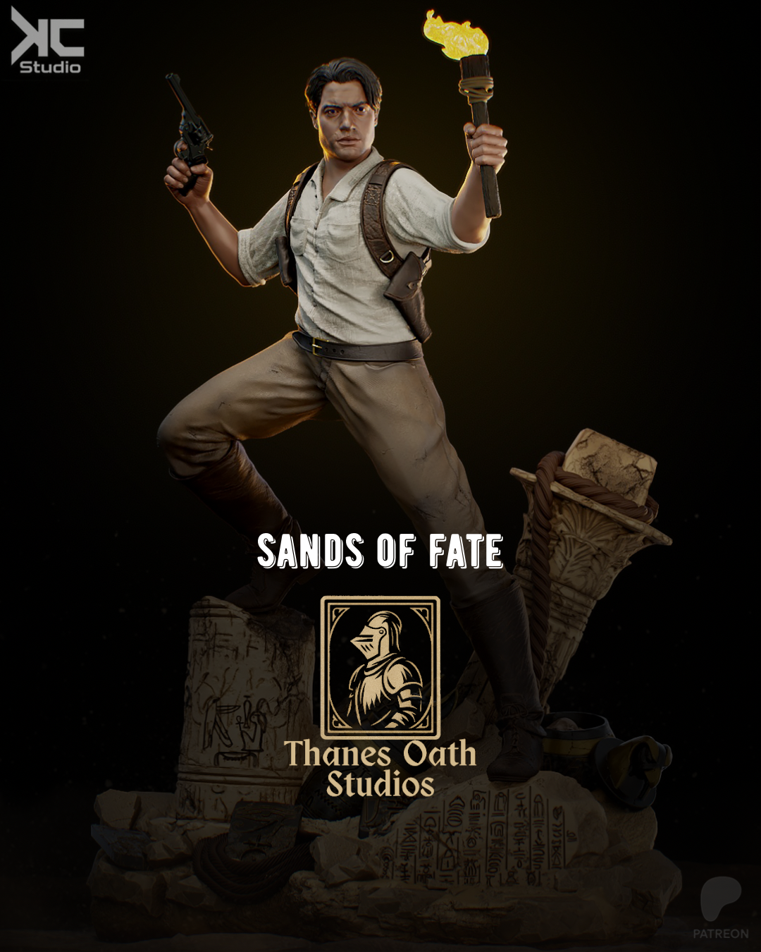 Sands Of Fate - Maximum Detailed 16K Resin Statue