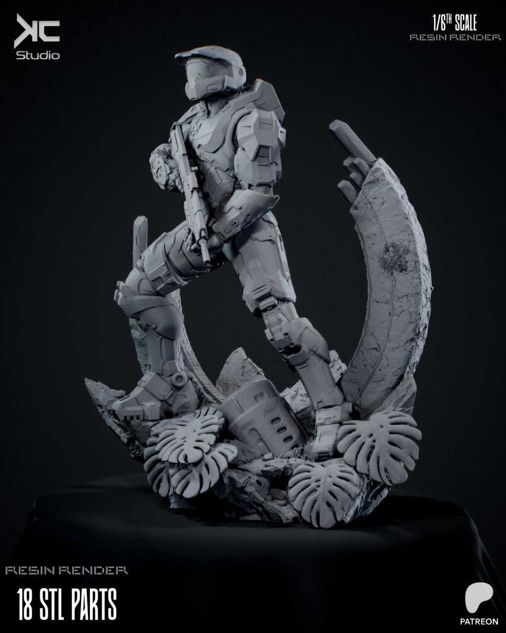 The Last Spartan - Maximum Detailed 16K Resin Statue
