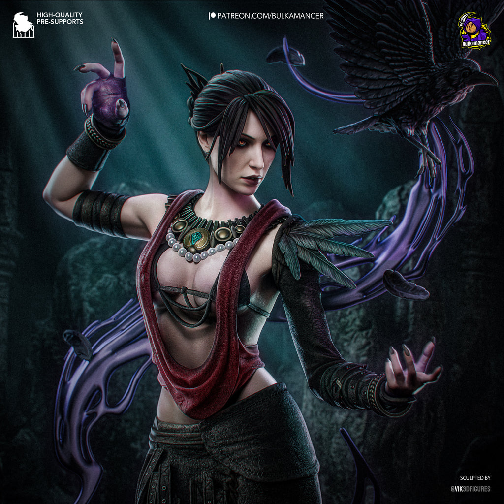 Witch Of The Wilds - Maximum Detailed 16K Resin Statue