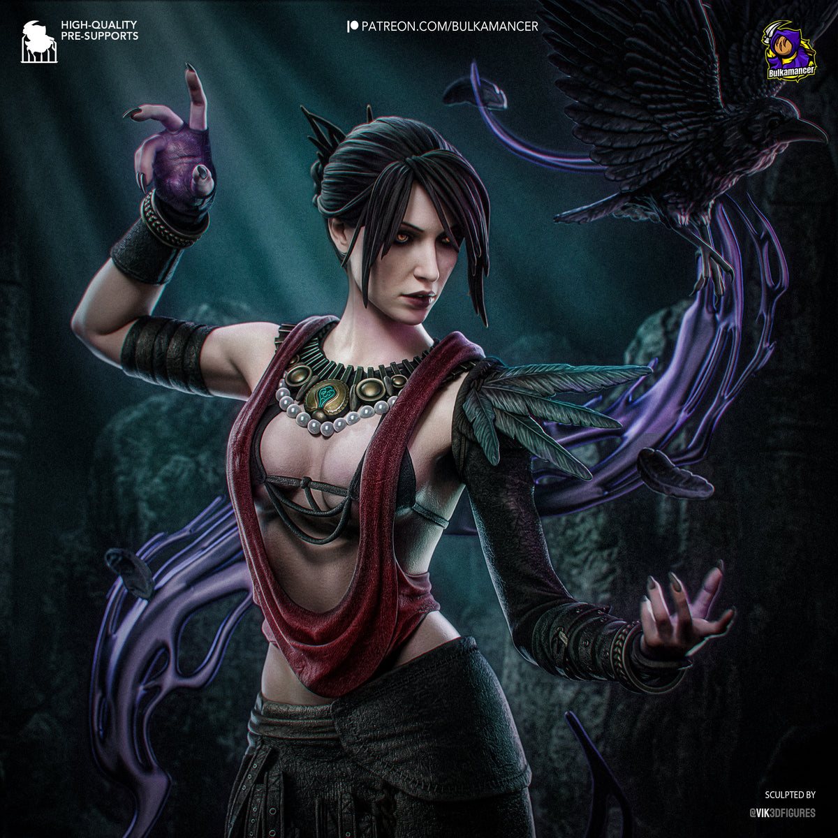 Witch Of The Wilds - Maximum Detailed 16K Resin Statue