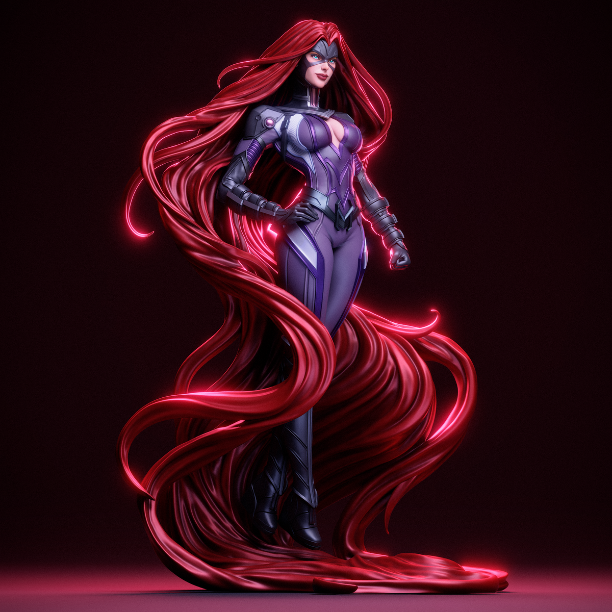 Crimson Crown - Maximum Detailed 16K Resin Statue