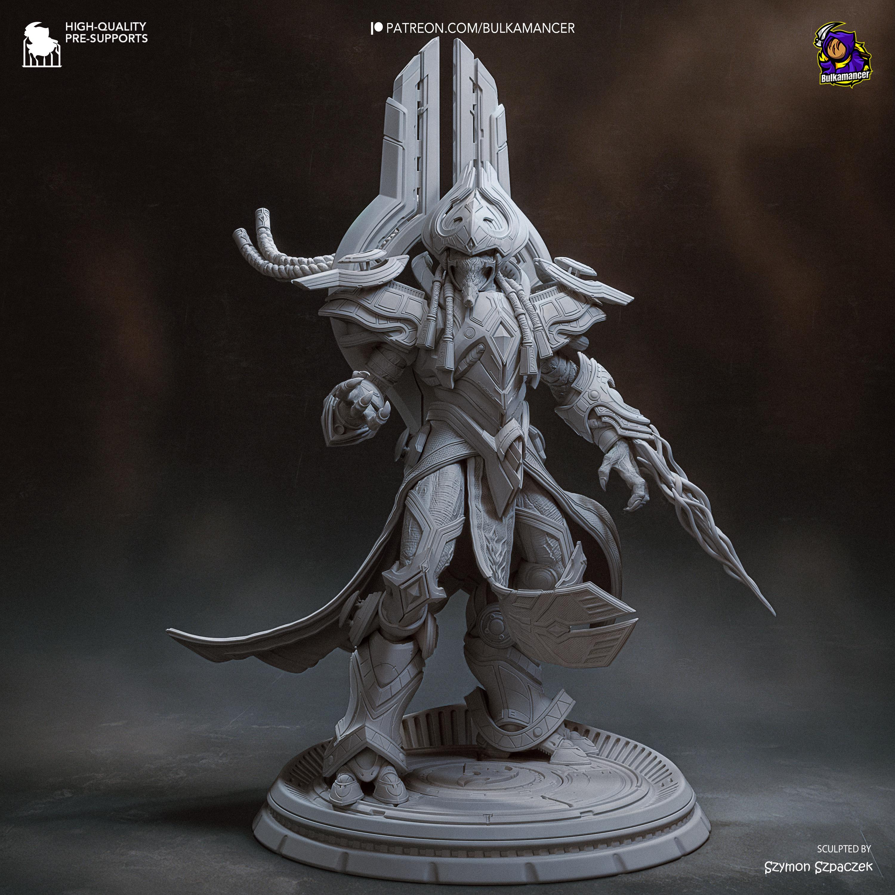 The Unbroken Will - Maximum Detailed 16K Resin Statue
