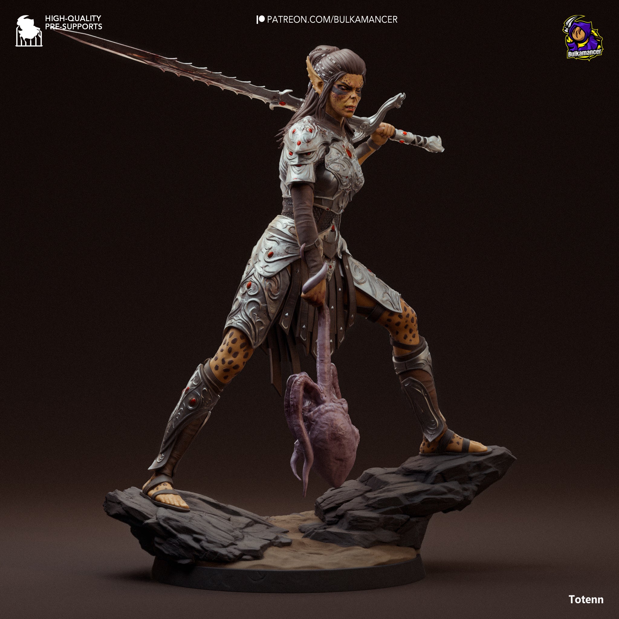 The Astral Vanguard - Maximum Detailed 16K Resin Statue