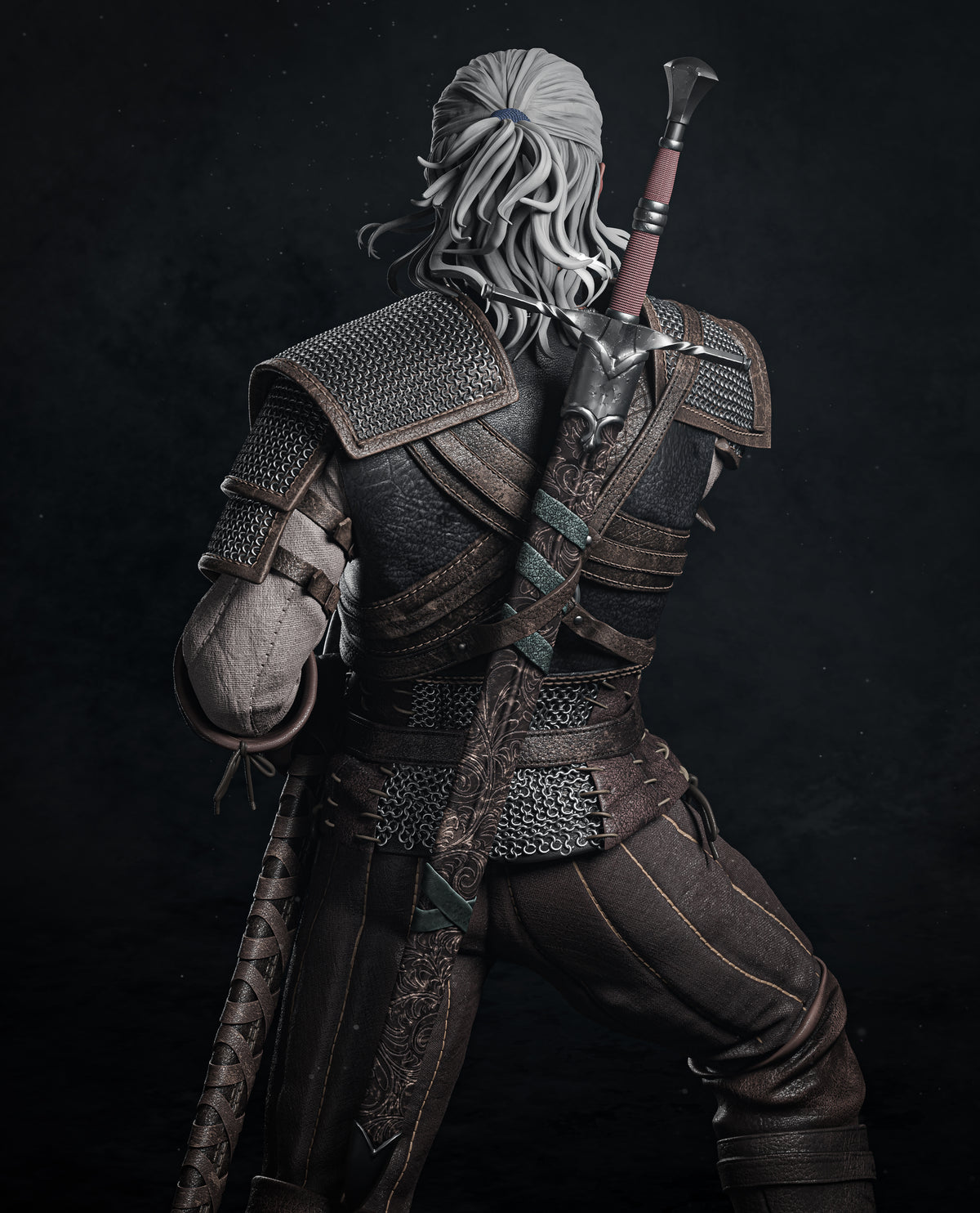 The Wolfs Hunt - Maximum Detailed 16K Resin Statue