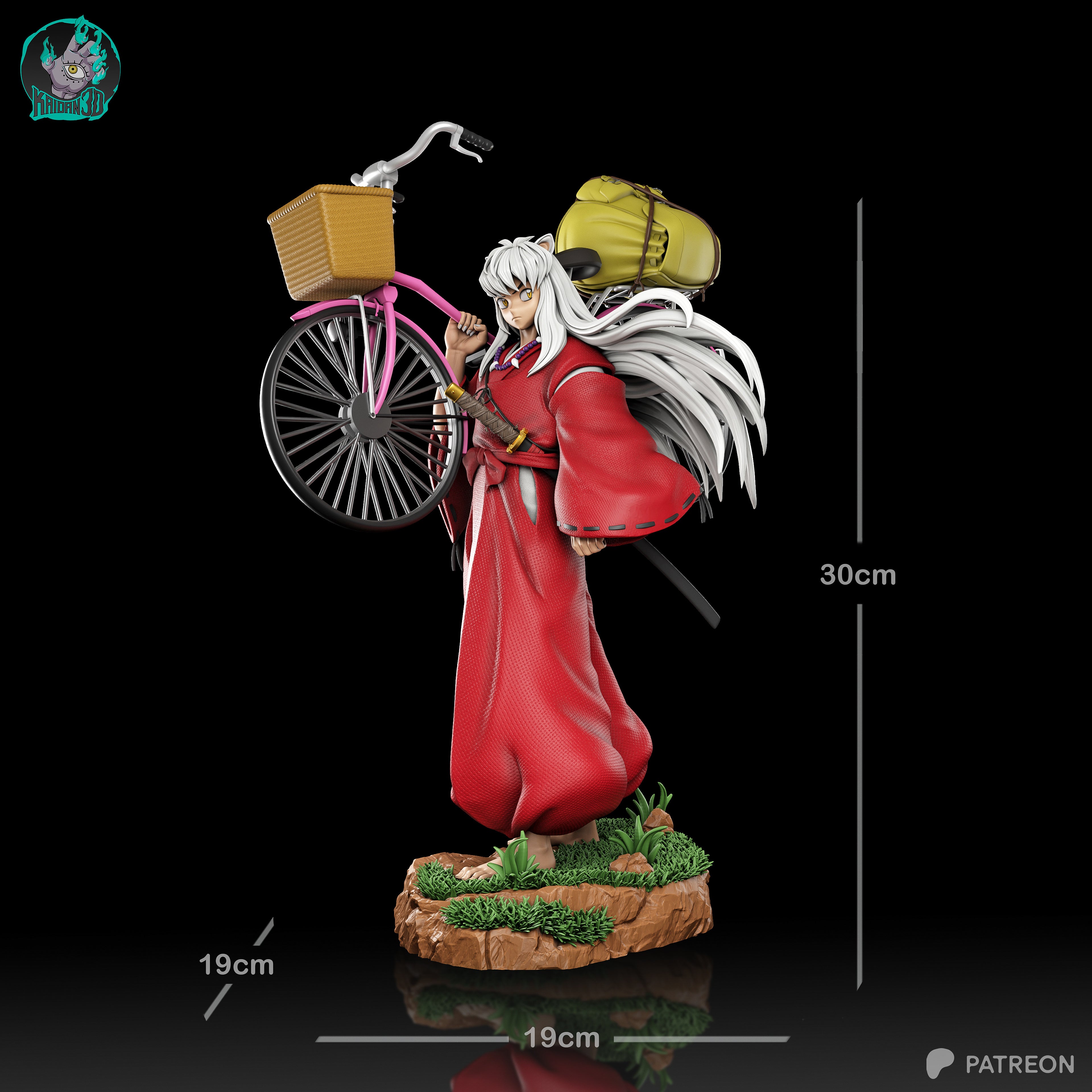 Fang-Bound Wanderer - Maximum Detailed 16K Resin Statue
