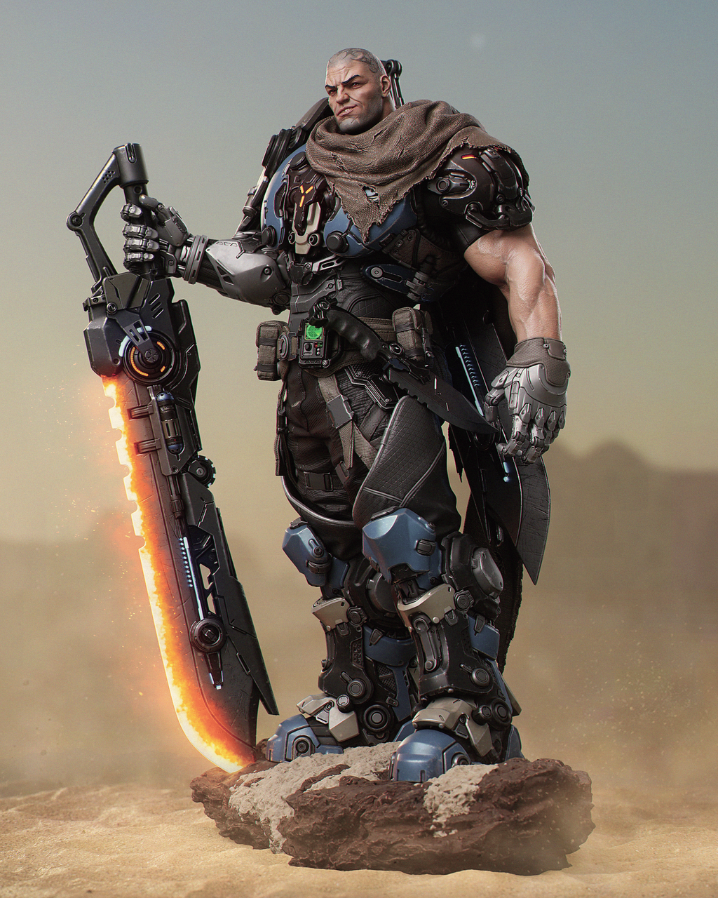 Kurg - Maximum Detailed 16K Resin Statue