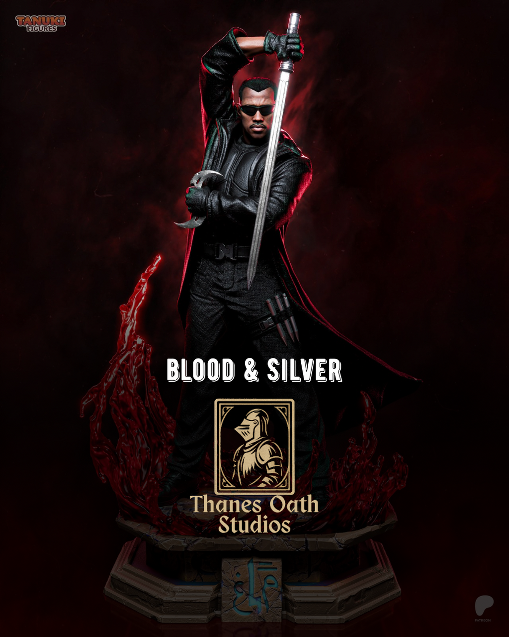 Blood & Silver - Maximum Detailed 16K Resin Statue