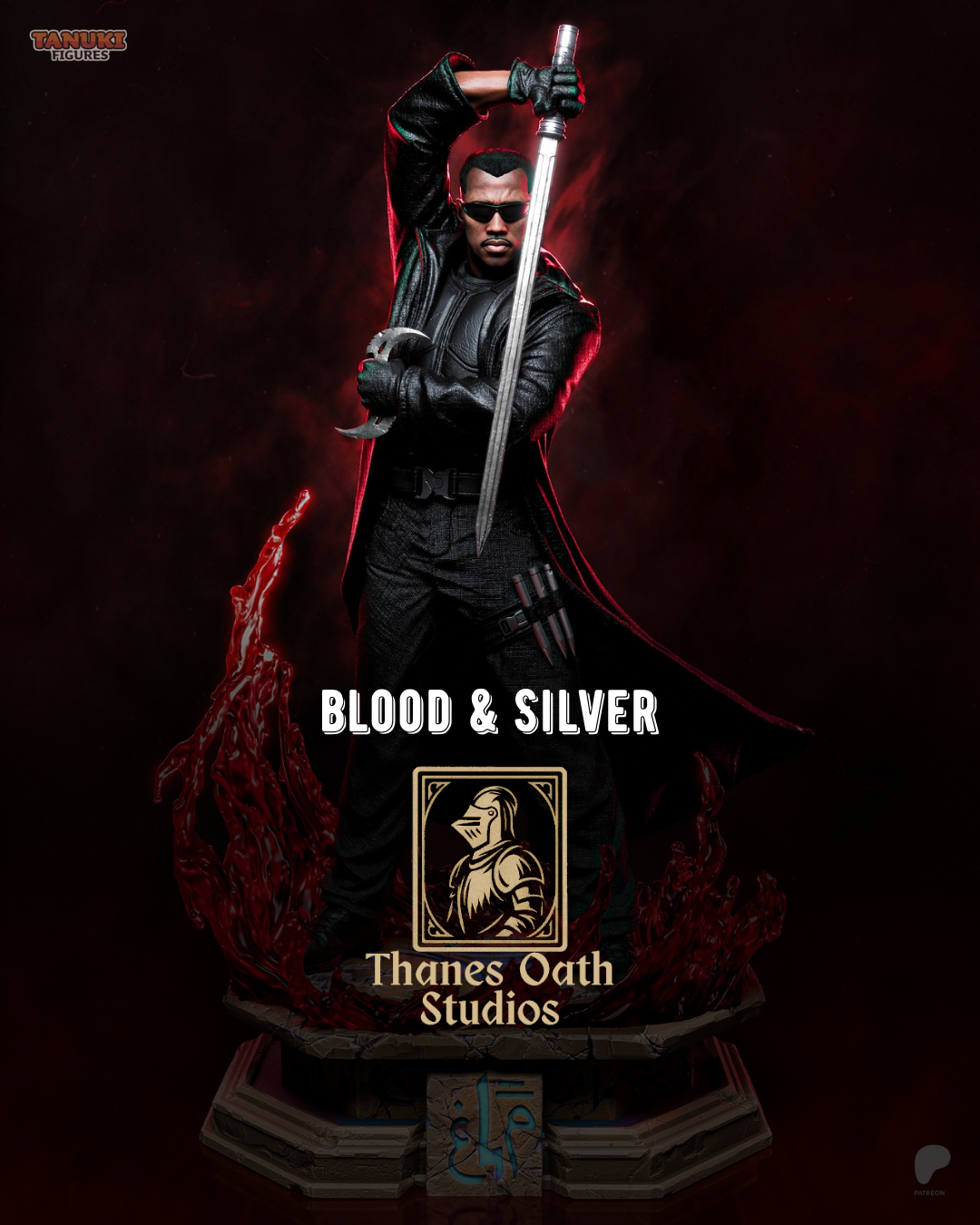 Blood & Silver - Maximum Detailed 16K Resin Statue