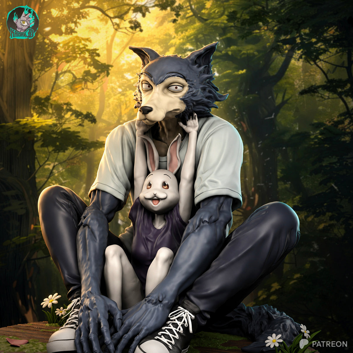 Fangs & Flowers - Maximum Detailed 16K Resin Statue
