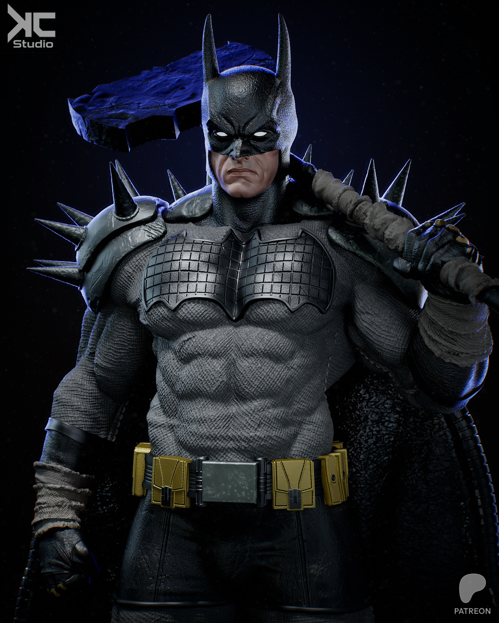 Bat Of Ruin - Maximum Detailed 16K Resin Statue