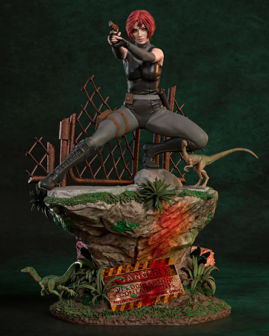 Primeval Threat - Maximum Detailed 16K Resin Statue