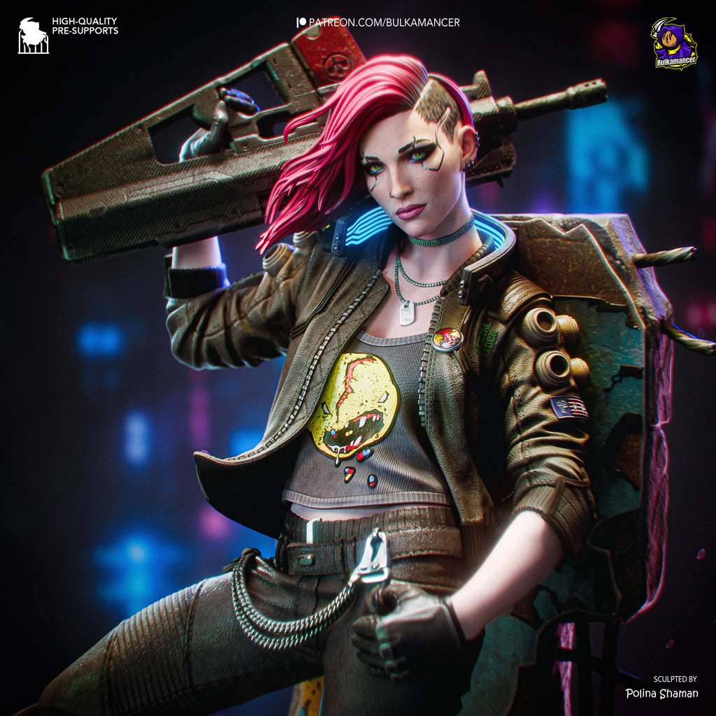 Neon Outlaw - Maximum Detailed 16K Resin Statue