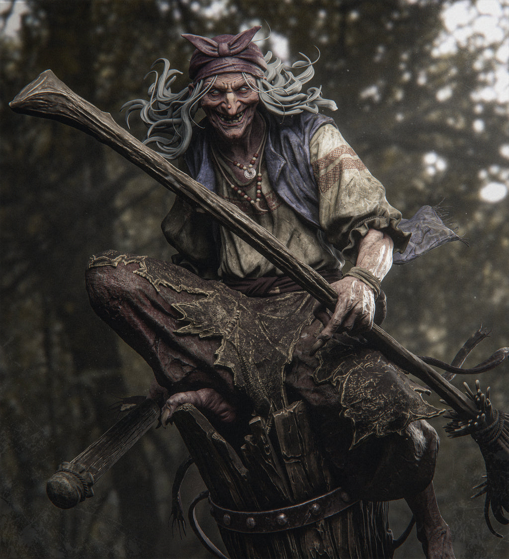 The Old Crone - Maximum Detailed 16K Resin Statue