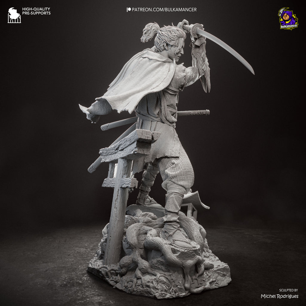 Blade Of The Oni - Maximum Detailed 16K Resin Statue