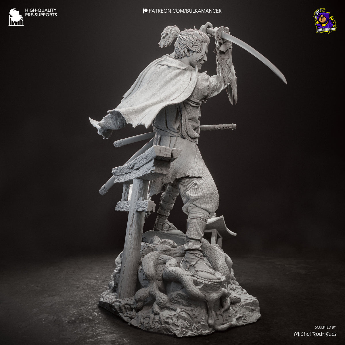 Blade Of The Oni - Maximum Detailed 16K Resin Statue