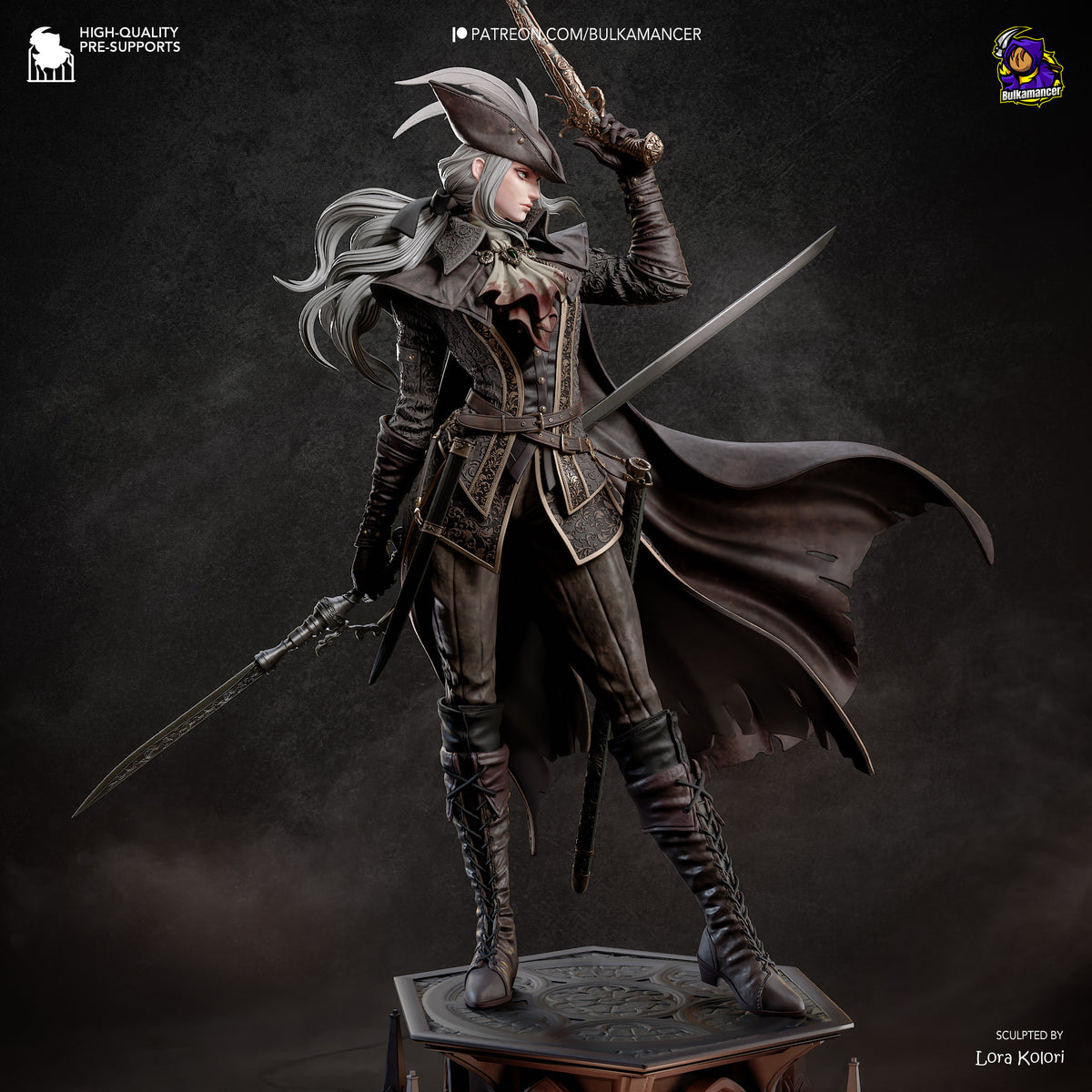 Scarlet Elegy - Maximum Detailed 16K Resin Statue