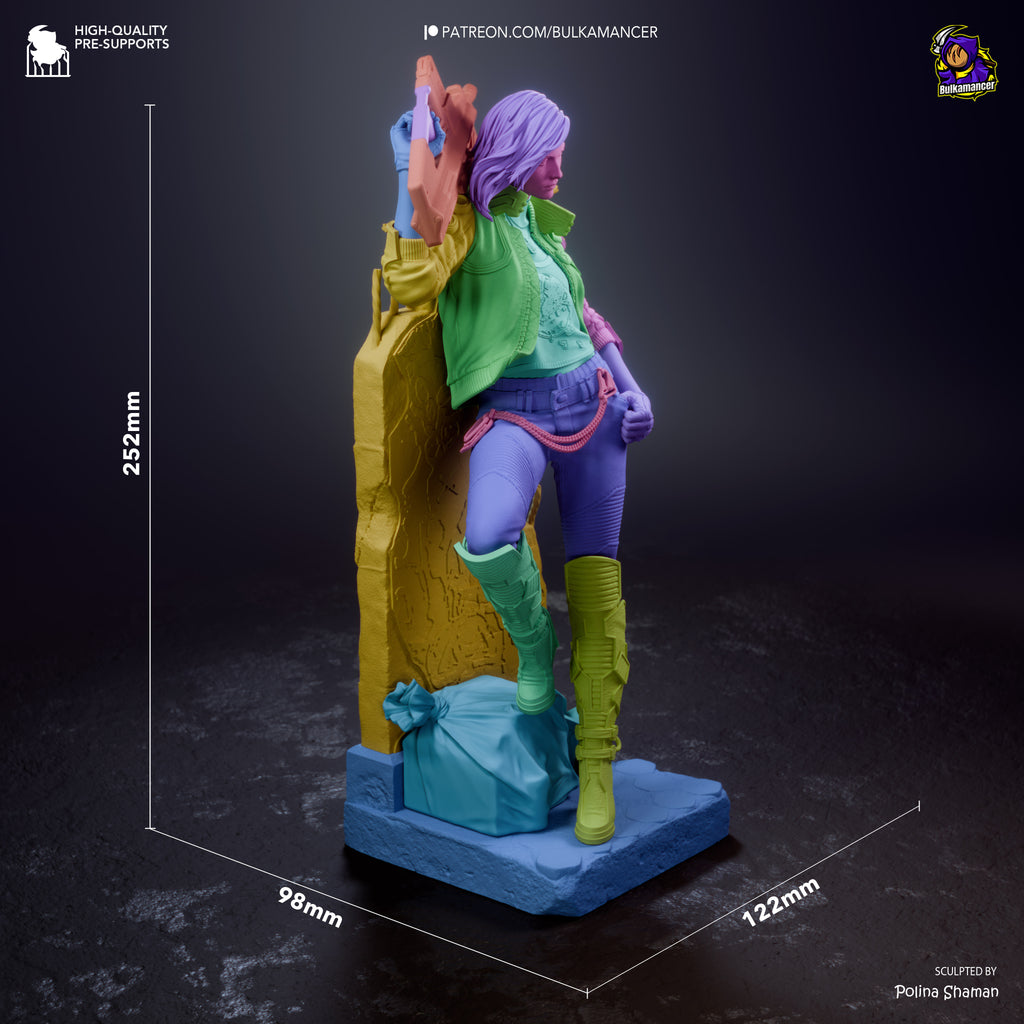 Neon Outlaw - Maximum Detailed 16K Resin Statue