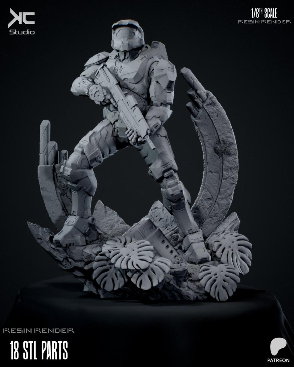 The Last Spartan - Maximum Detailed 16K Resin Statue