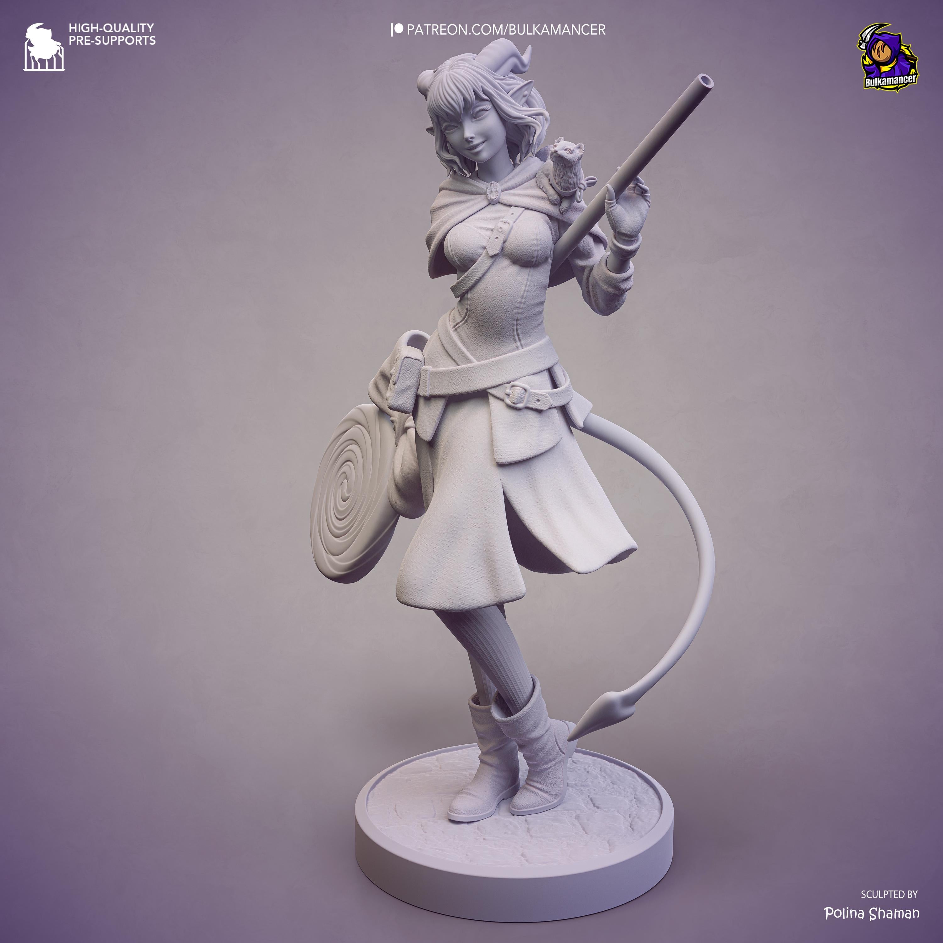 Violet Trickster - Maximum Detailed 16K Resin Statue