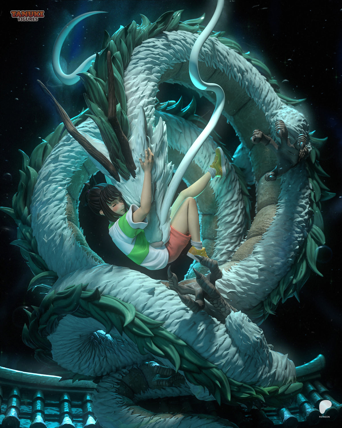 Where Dragons Fly - Maximum Detailed 16K Resin Statue