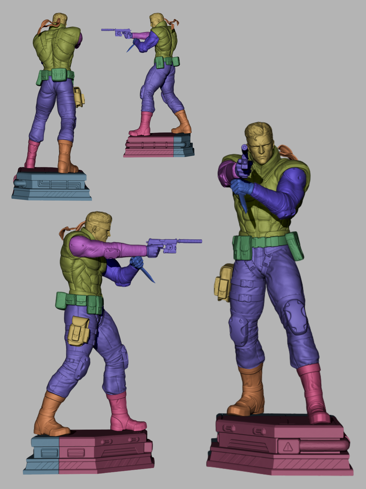 Black Ops Phantom - Maximum Detailed 16K Resin Statue