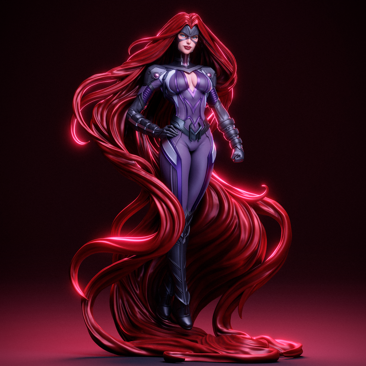 Crimson Crown - Maximum Detailed 16K Resin Statue