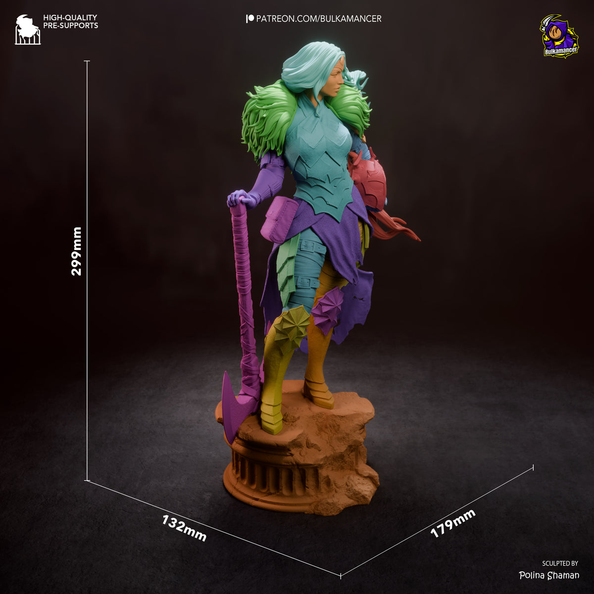 Warborn - Maximum Detailed 16K Resin Statue