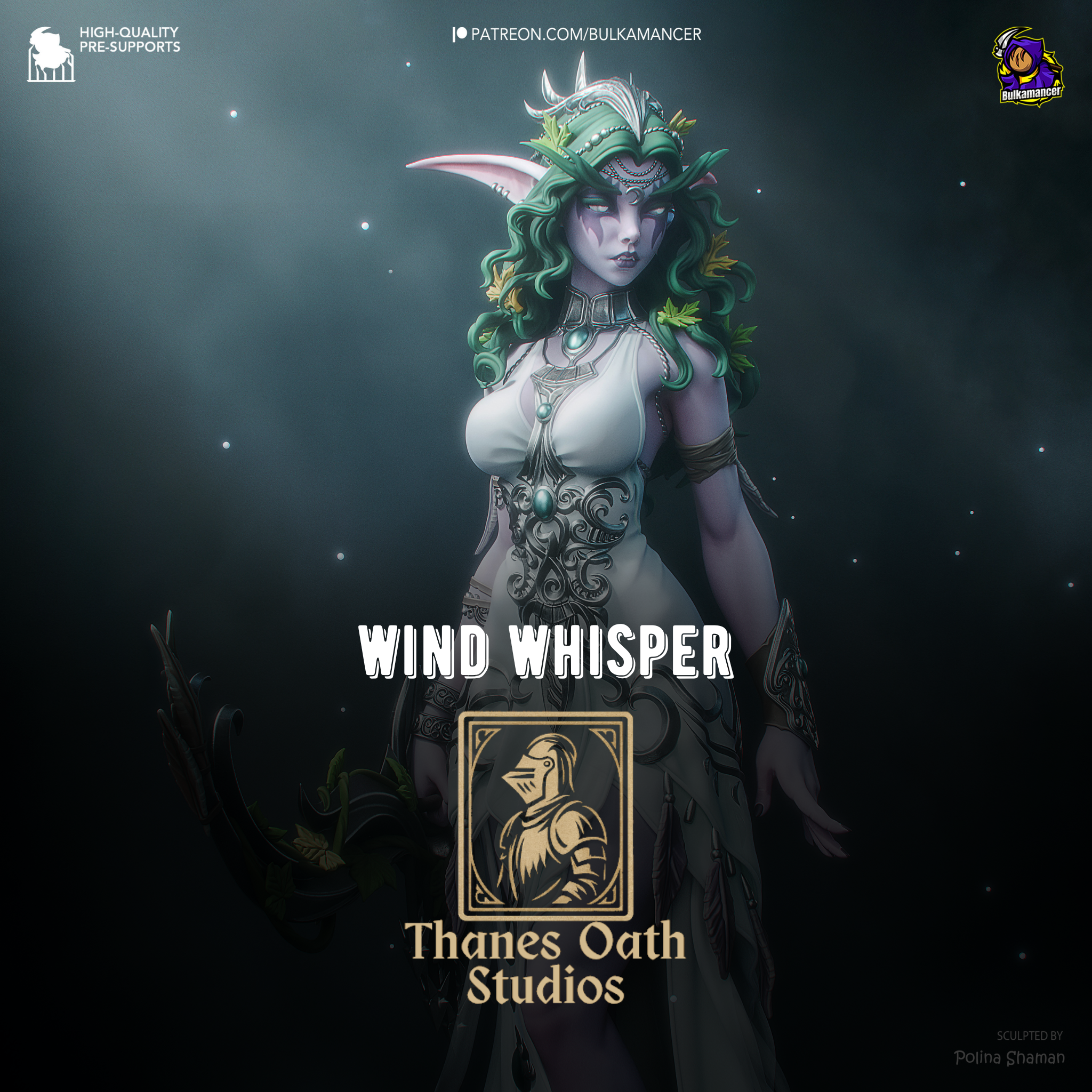 Wind Whisper - Maximum Detailed 16K Resin Statue