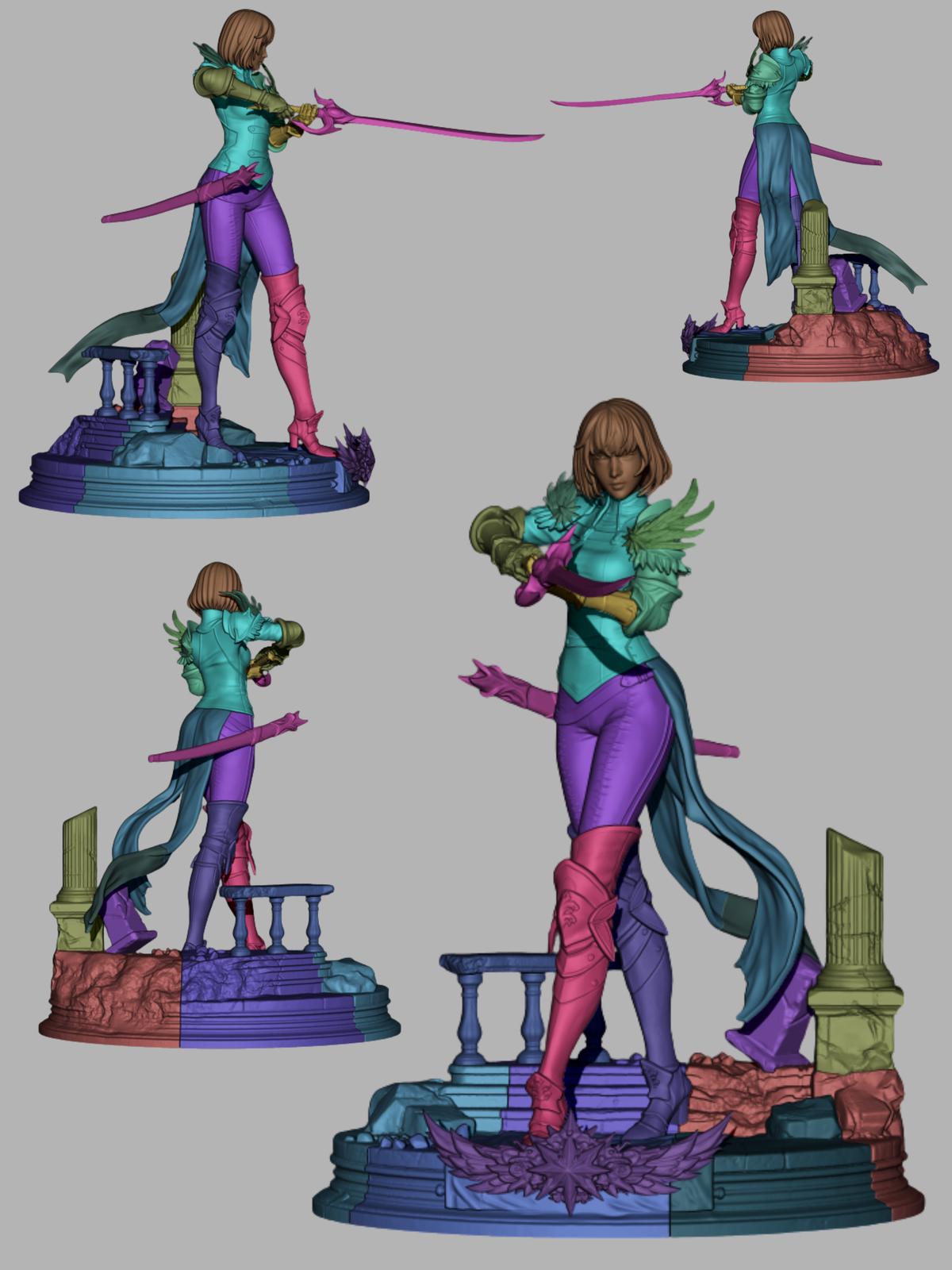Dawn’s Edge - Maximum Detailed 16K Resin Statue