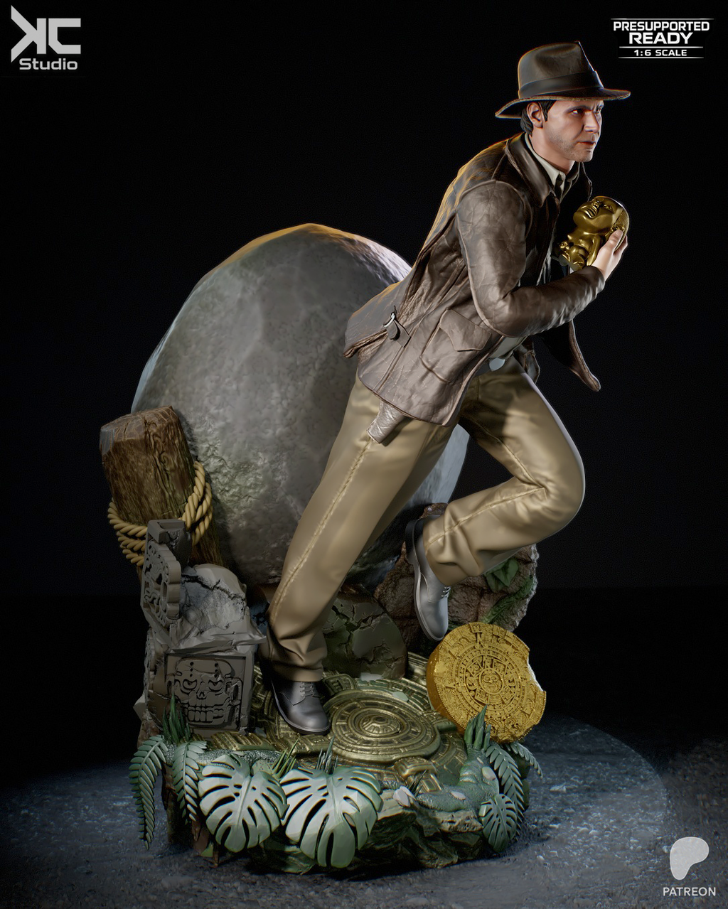 Relic Seeker - Maximum Detailed 16K Resin Statue