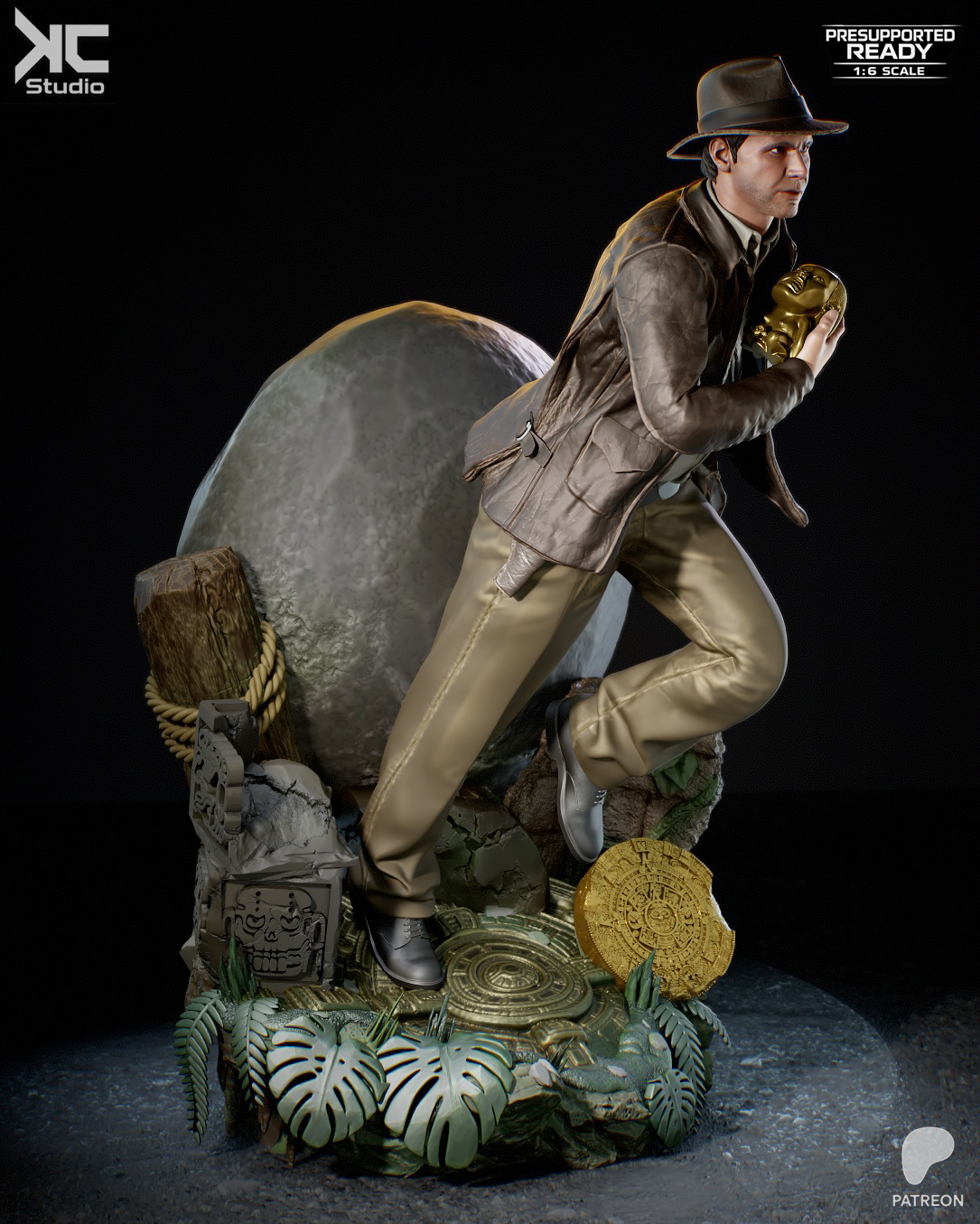 Relic Seeker - Maximum Detailed 16K Resin Statue