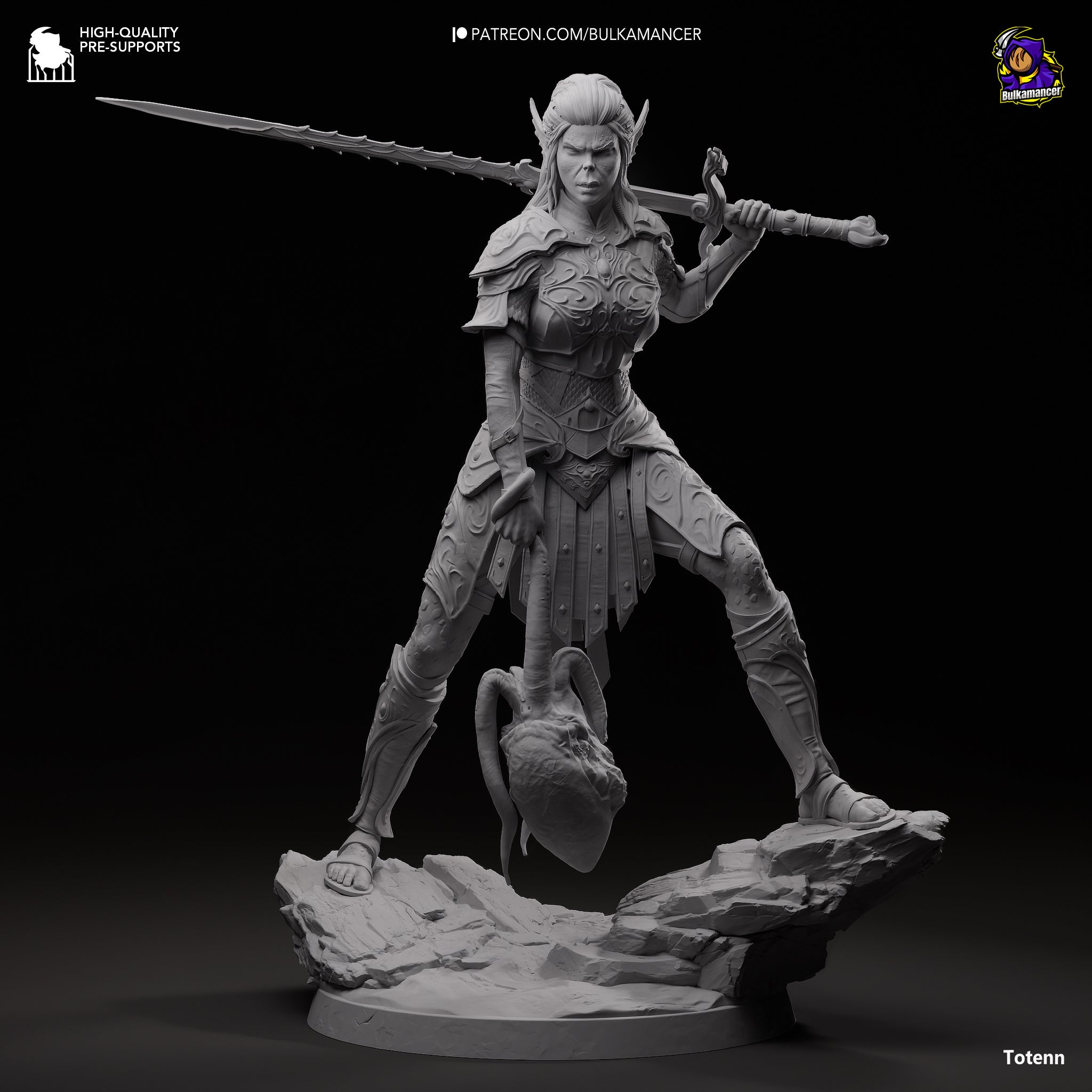 The Astral Vanguard - Maximum Detailed 16K Resin Statue