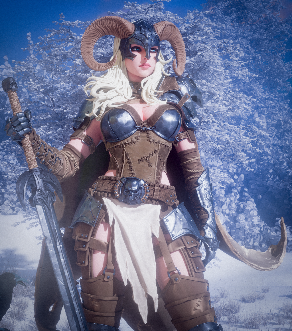 Warrior Of The North - Maximum Detailed 16K Resin Statue