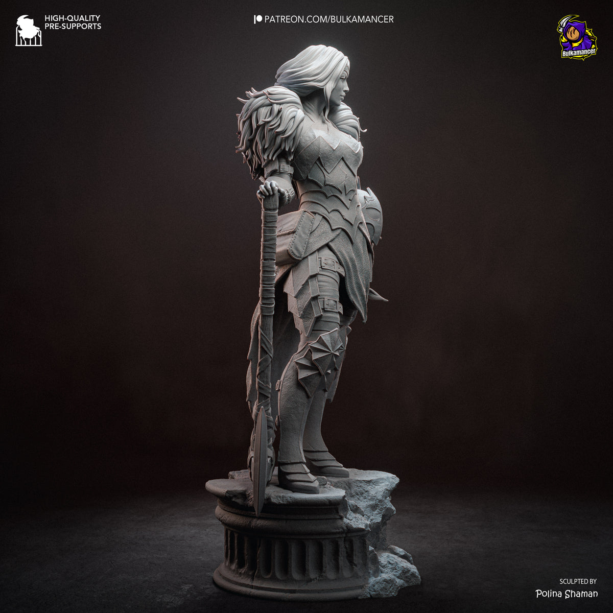 Warborn - Maximum Detailed 16K Resin Statue