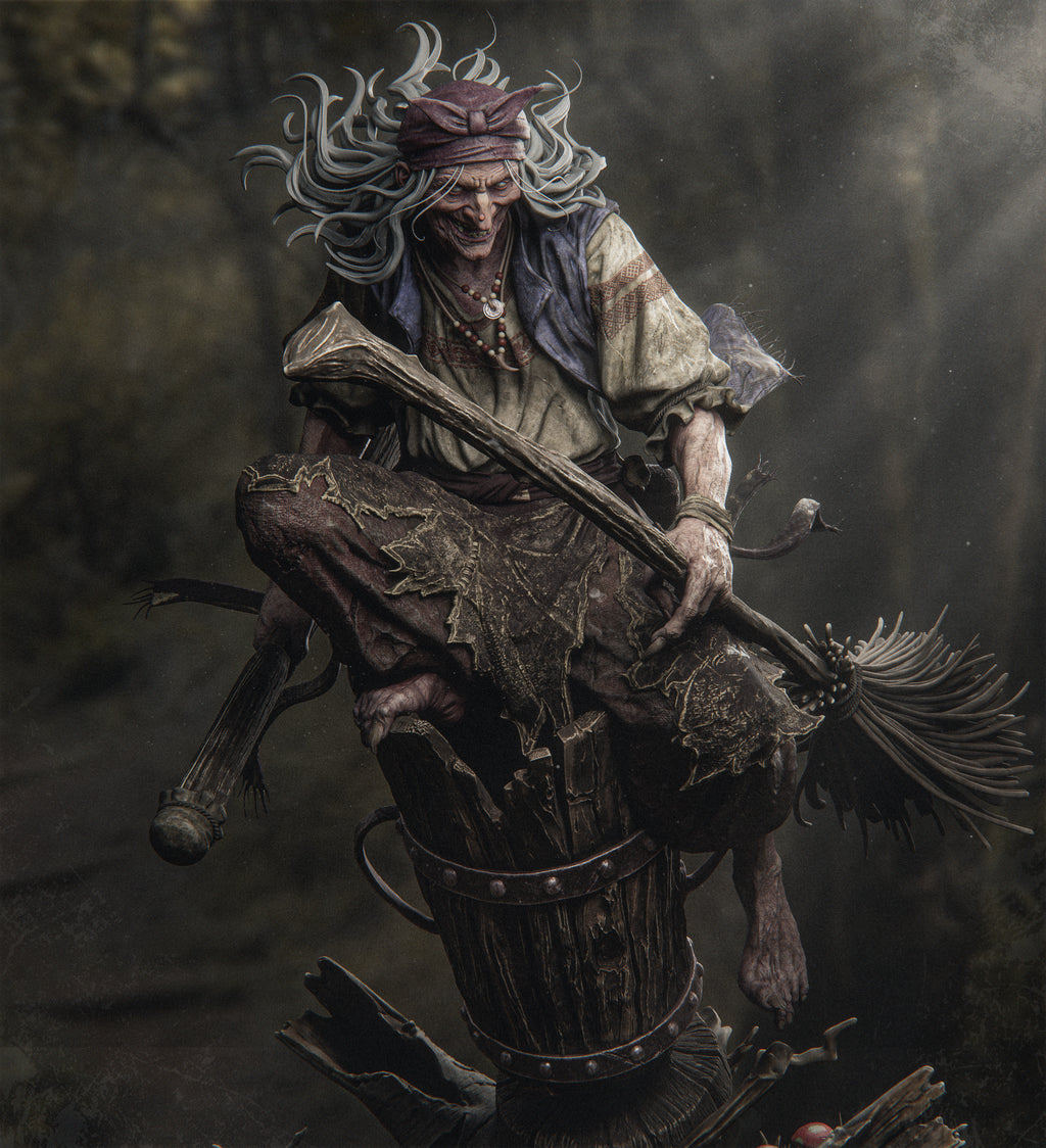 The Old Crone - Maximum Detailed 16K Resin Statue