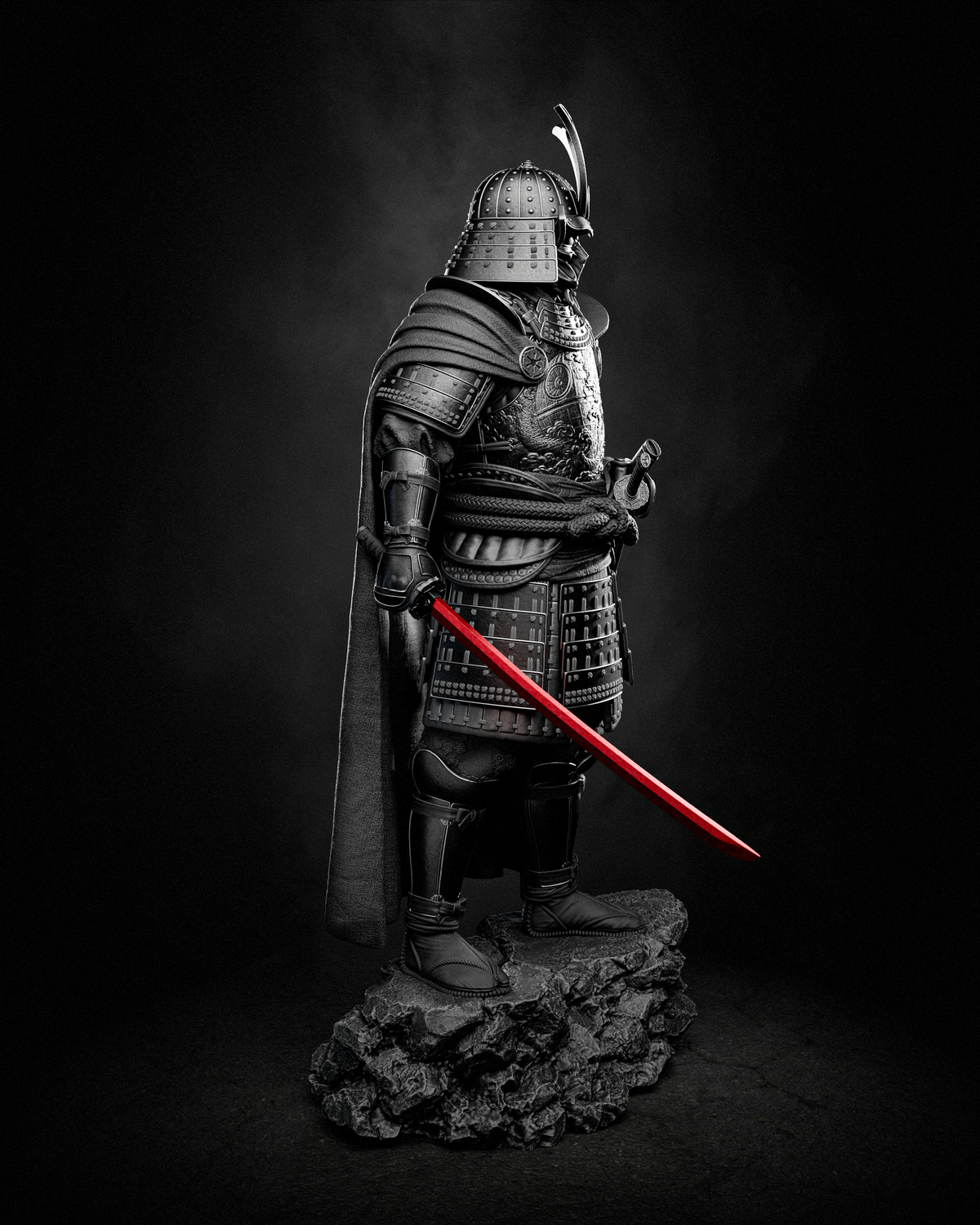 The Dark Daimyo - Maximum Detailed 16K Resin Statue