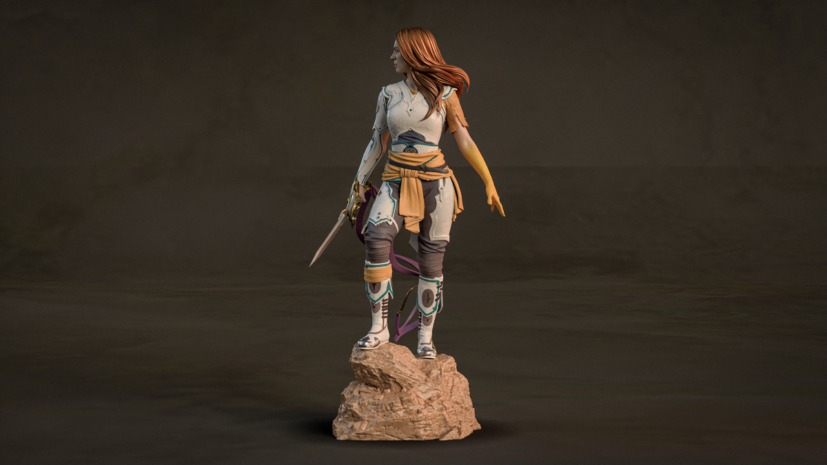 Tamer Of Gods - Maximum Detailed 16K Resin Statue