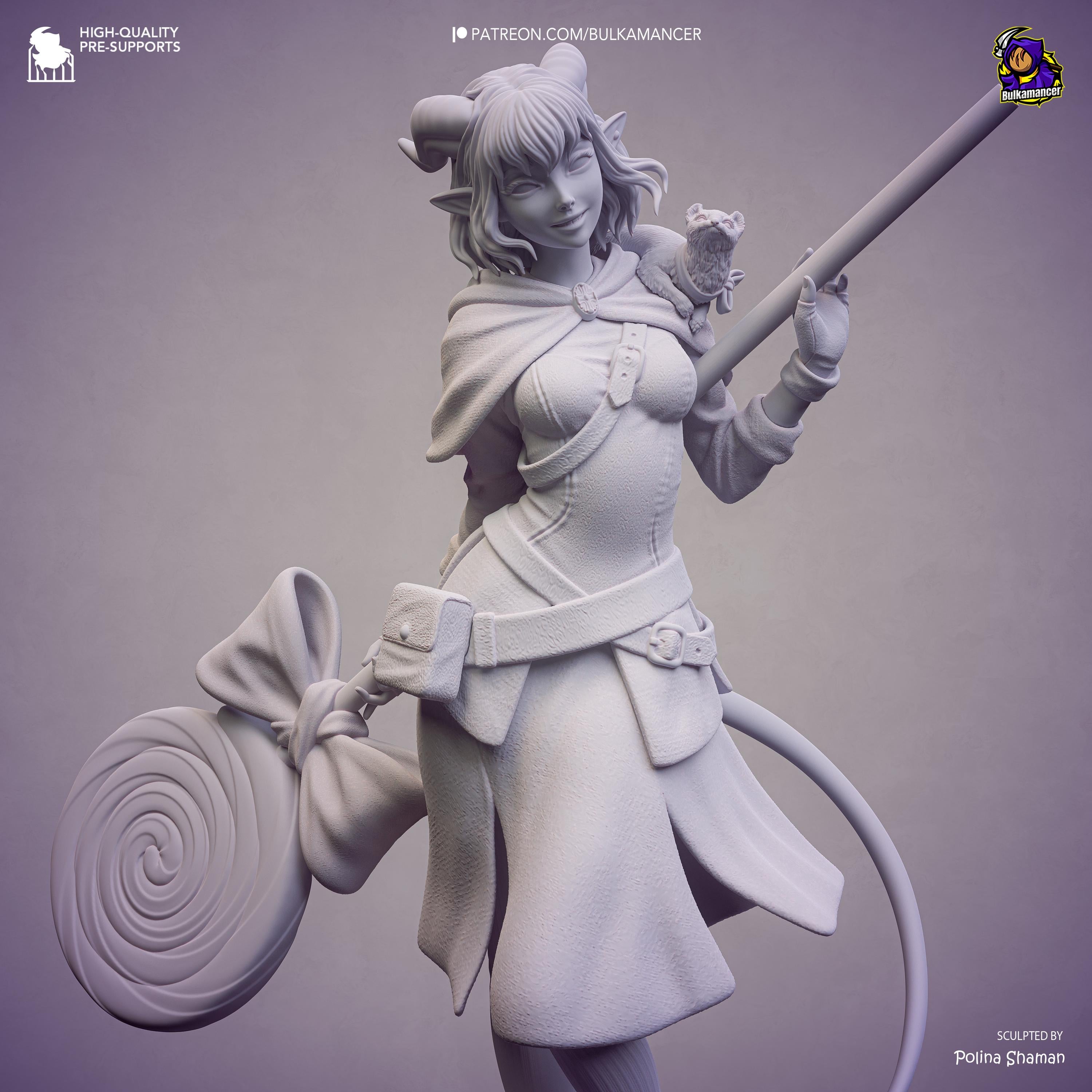 Violet Trickster - Maximum Detailed 16K Resin Statue