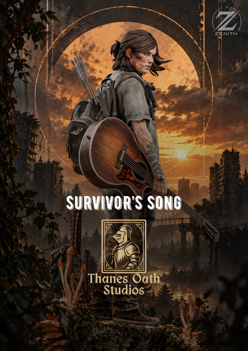 Survivor’s Song - Maximum Detailed 16K Resin Statue